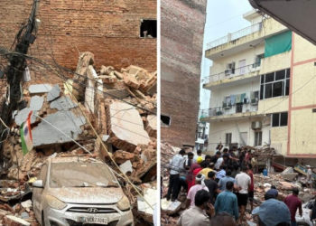 Delhi Building Collapse