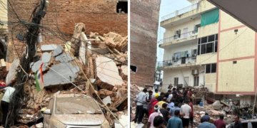 Delhi Building Collapse