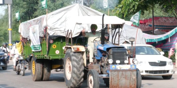 Farmers' protest at the Chandigarh-Punjab border ends.