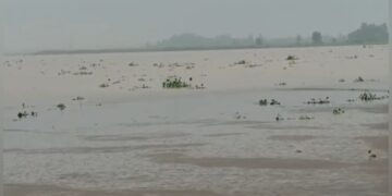 Ganga water level rises again in Kanpur.