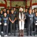 Students from Ladakh met Governor Gurmit Singh.