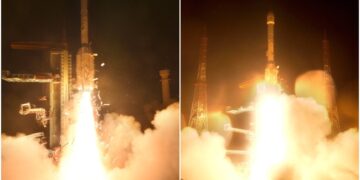 ISRO successfully launches EOS-05 satellite.