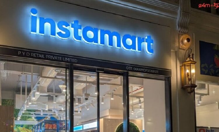 Swiggy Instamart store sealed.