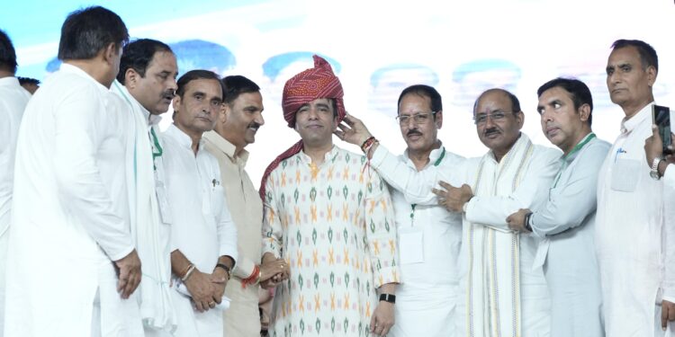 Jayant Chaudhary's show of strength at the Swabhiman Rally.