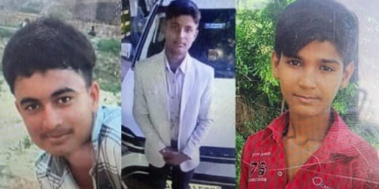 Three friends died in a road accident