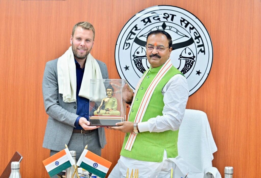 German delegation met Keshav Prasad Maurya.