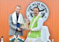 German delegation met Keshav Prasad Maurya.