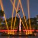 Light and sound show begins at Smritika.