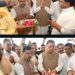 Nitin Naveen performed puja at Mahalaxmi temple
