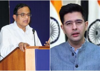 P Chidambaram-Raghav Chaddha