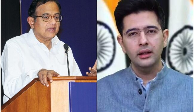 P Chidambaram-Raghav Chaddha