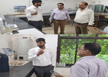 Bihar team did exposure visit to water laboratory