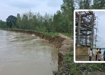 Major cause of tank collapse in Bareilly was severe riverbank erosion