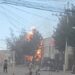 Massive explosion at a military base in Bolivia.