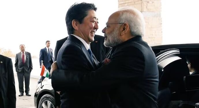 PM Modi and Shinzo Abe